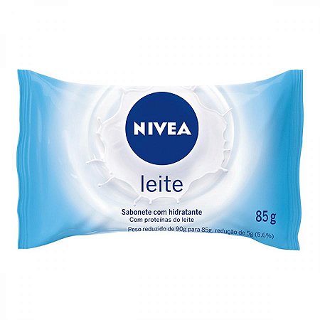 Sabonete em barra nivea leite 85g