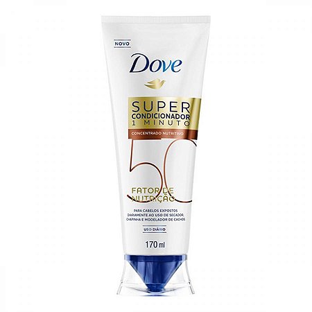 Super condicionador dove fator de nutricao 50 170ml