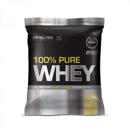 100% pure whey 32g baunilha sache