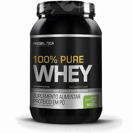 100% pure whey 900g iogurte c/limao