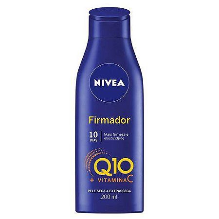 Locao hidratante nivea firmador q10 vitamina c 200ml