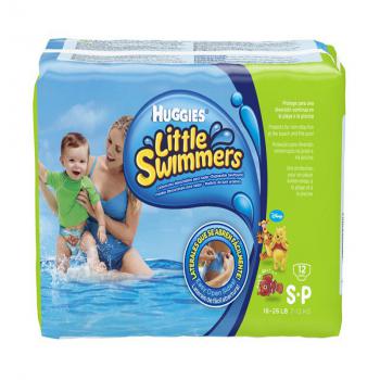 Fralda huggies swimmer piscina peq 12und