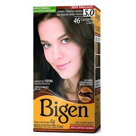 Tintura bigen 5.0 - 46 castanho claro