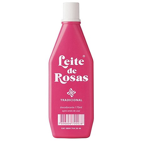 Leite de rosas tradicional 170 ml