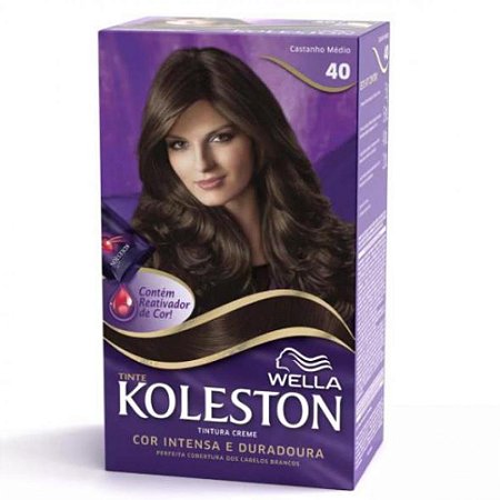 Tintura koleston 40 castanho medio