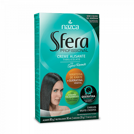 Alisante sfera karite e queratina com 80g