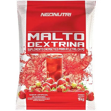 Maltodextrin morango 1kg