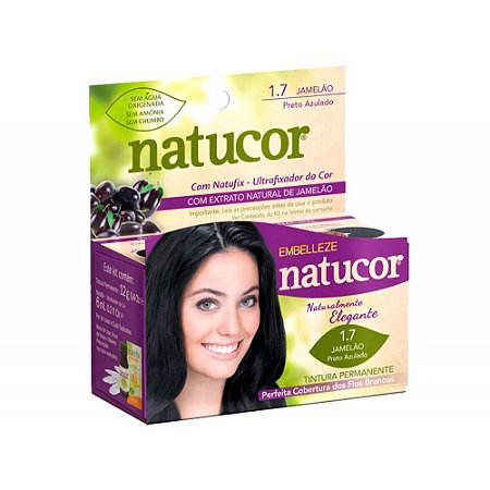 Tint natucor 2.0 amora preta refil