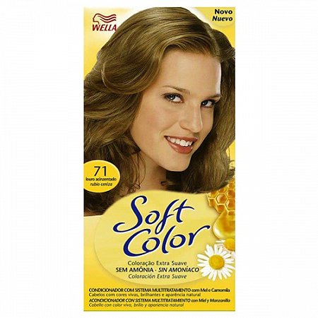 Tintura soft color  71 louro acinzentado