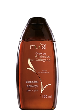 Oleo de amendoa muriel colageno 100ml