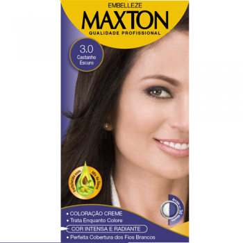 Tintura maxton 3.0 castanho escuro