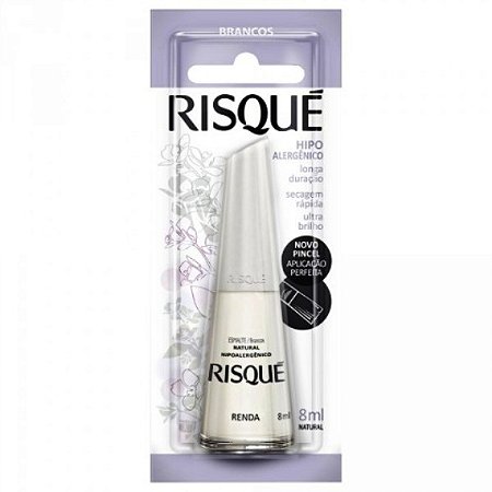 Esmalte risque rendas do brasil renda 8ml