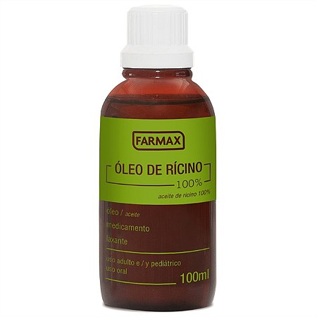 Oleo de ricino 30ml farmax
