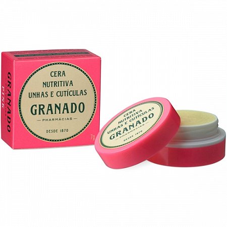 Cera granado unhas e cuticulas pink 7g