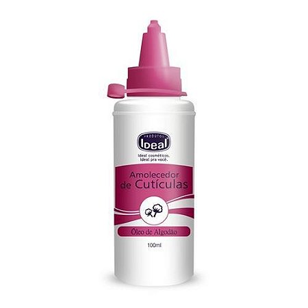 Amolecedor de cuticula ideal o.de algodao 100ml