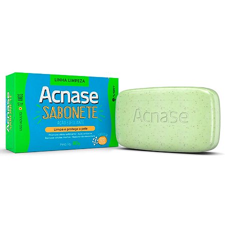 Sabonete acnase clean esfoliante 80g