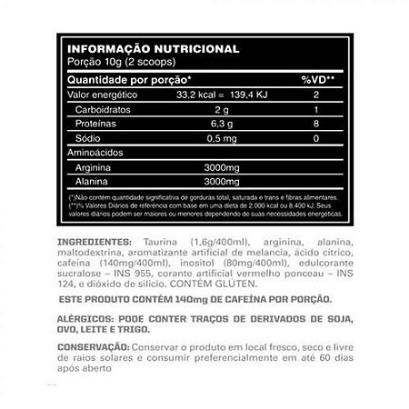 Assault black 300g ponche de frutas