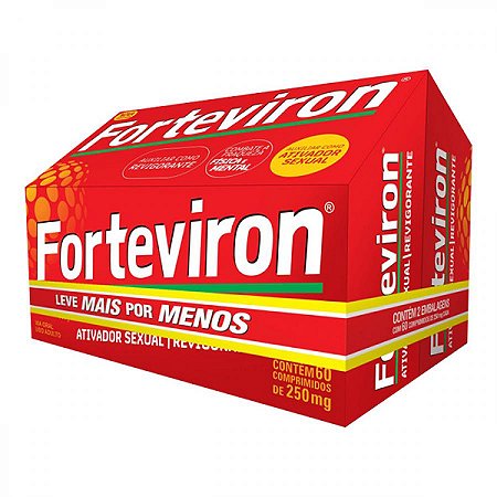 Forteviron 250mg kit com 2 caixas com 60 comprimidos