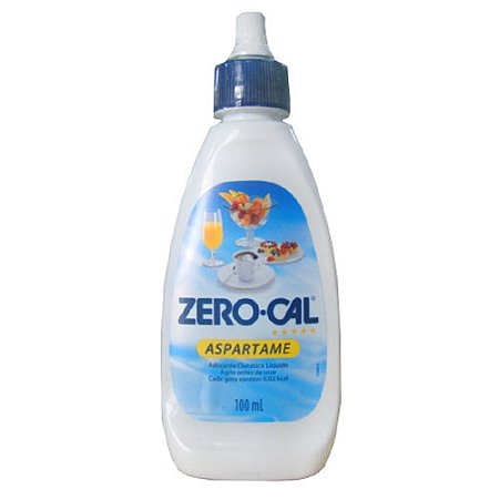 Adocante zero cal aspartame 100ml