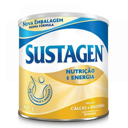 Suplemento alimentar sustagen banana 400g