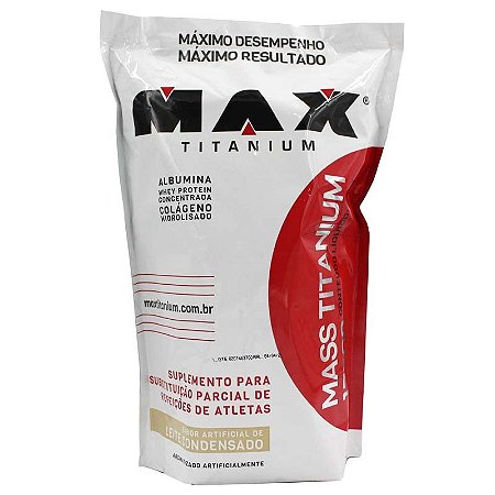 Mass titanium 17500 leite condicionador refil 1,4kg