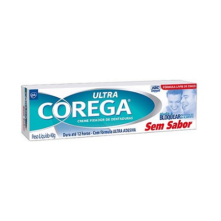 Corega Ultra Creme S/sabor 40g