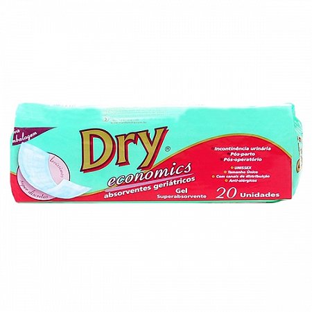 Absorvente geriatrico dry mastersoft 20 unidades