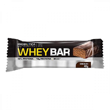 Whey bar high protein chocolate 40g