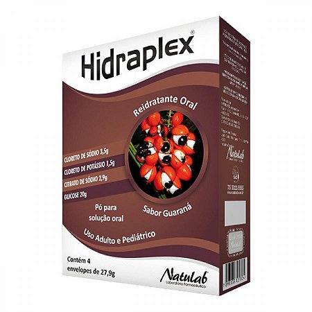 Hidraplex po sabor guarana com 4  envelopes 27,9g