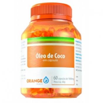 Oleo de coco 1000mg com 60 capsulas