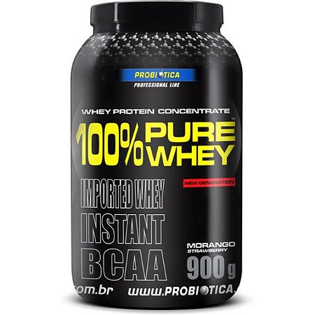 100% pure whey protein sabor chocolate 900g