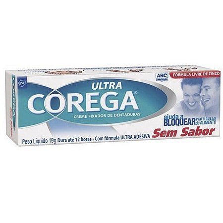 Corega Ultra Creme S/sabor 19g
