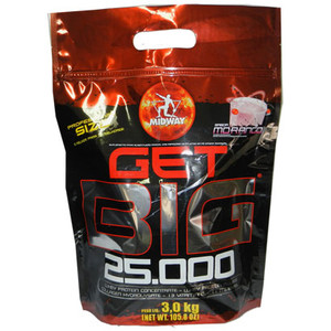 Get big 25000 morango 3kg midway