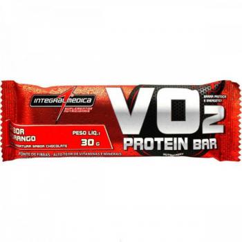Barra de proteina vo2 protein bar chocolate 30g - integralmedica