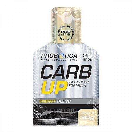 Energetico probiotica carb-up gel baunilha 30g