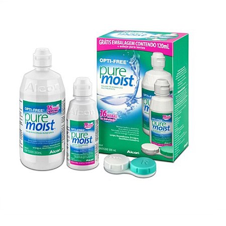 Kit opti-free pure moist 300ml + 120ml