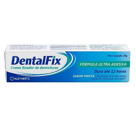 Fixador dentalfix creme menta 20g