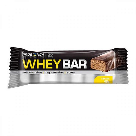 Whey bar probiotica banana 40g