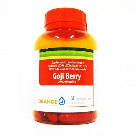 Goji berry 1000mg com 60 capsulas