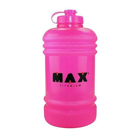 Galao 2,2 litros hidratacao rosa max titanium