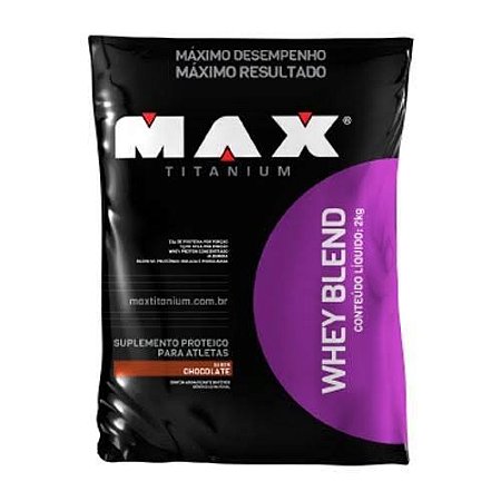 Whey blend chocolate 2kg max titanium