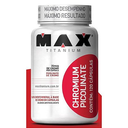 Chromium picolinate max titanium 120 capsulas