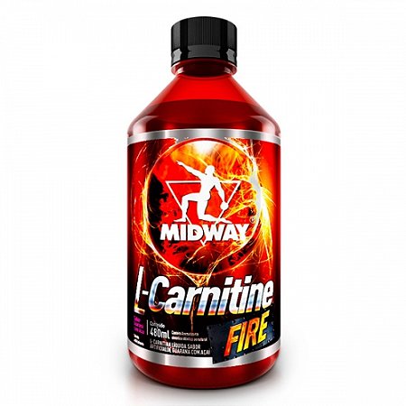 L-carnitine fire guarana e acai 480ml