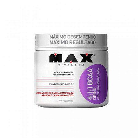 Bcaa drink 4:1:1 tangerina max titanium 280g