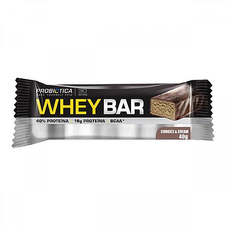 Whey bar high protein cookies 40g