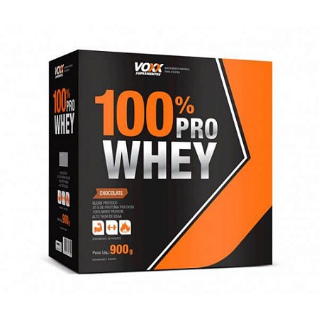 Voxx 100perc pro whey po baunilha 900g