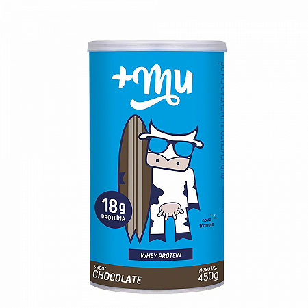 Mais mu whey 450g chocolate