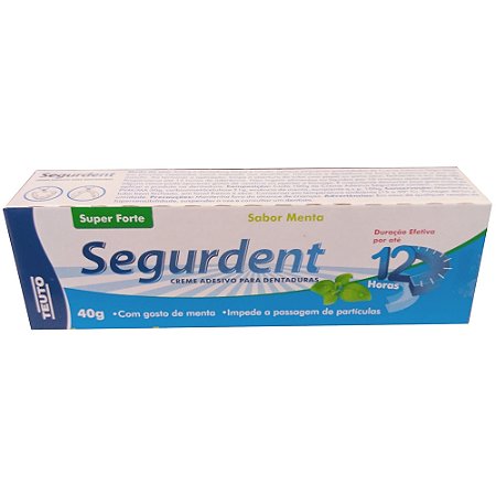 Segurdent po adesivo com 20g teuto