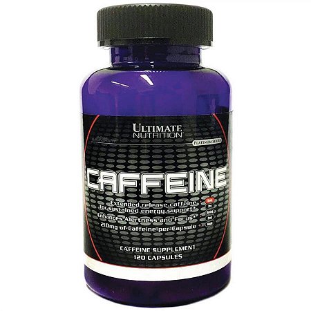 Caffeine 120 capsulas - ultimate nutrition