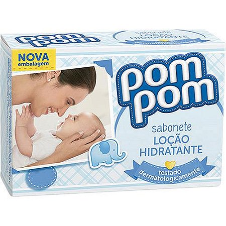 Sabonete infantil pom pom hidratante 80g